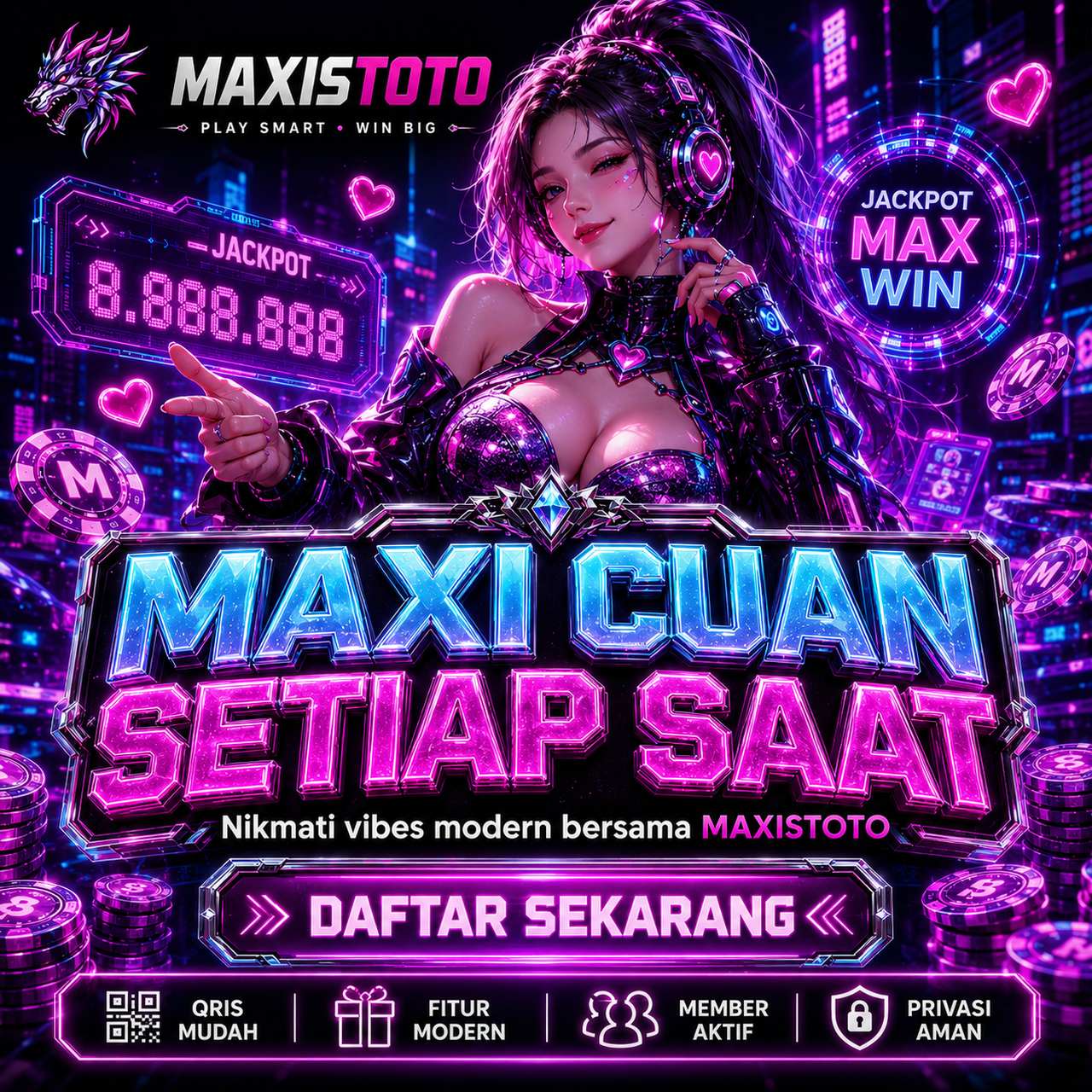 MAXISTOTO Game Slot Digital dengan Sistem Stabil dan Pilihan Permainan Lengkap